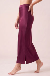 Zivame Shimmer Stretchy Saree Underskirt - Dark Purple — thumbnail 2
